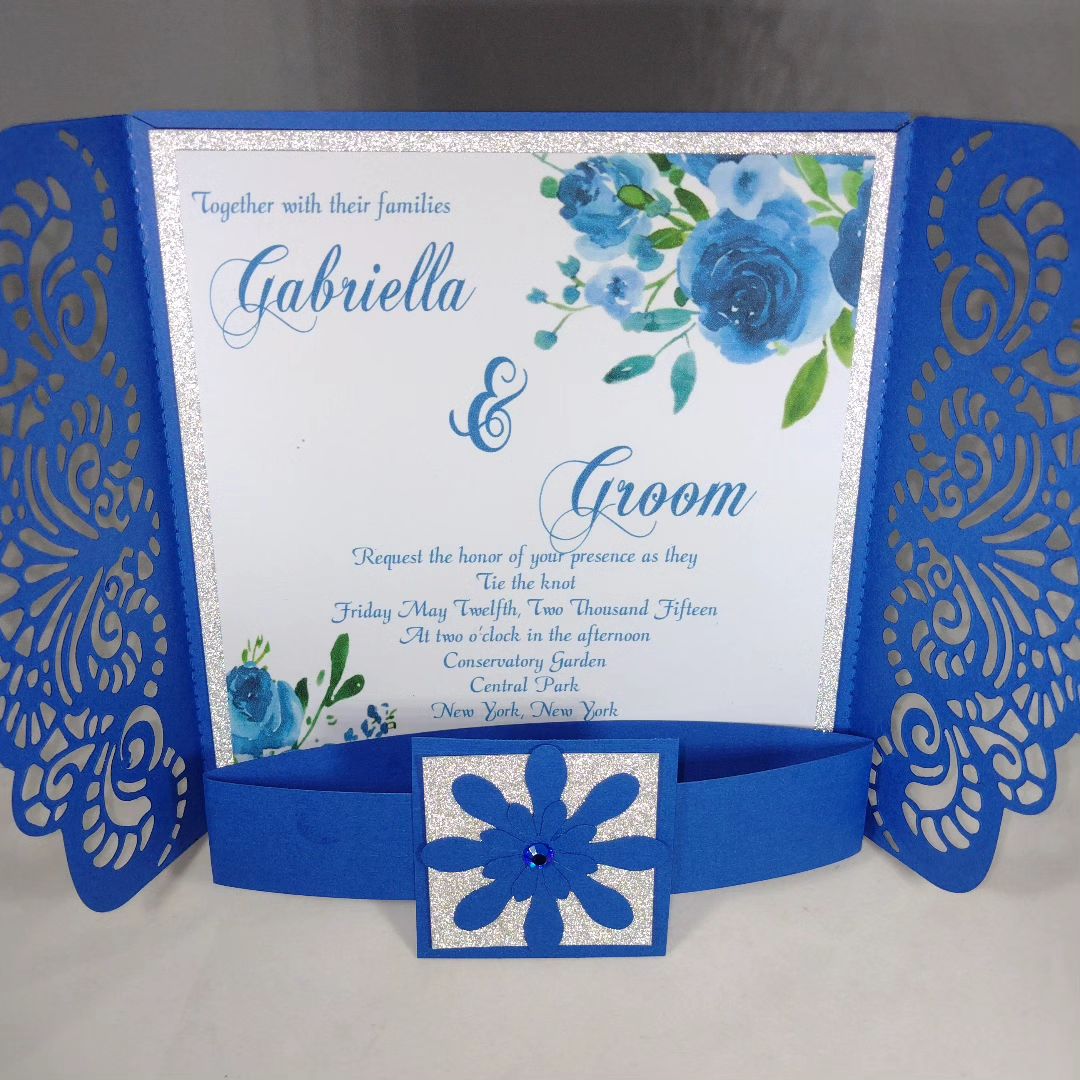 Gate Fold Lace - Open